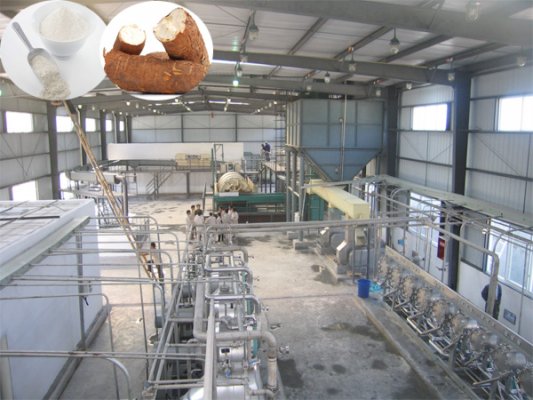 Cassava starch processing machinery